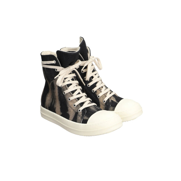 Women's High Top Sneakers (Black/Terracotta/Milk)