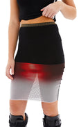 Mesh Skirt (Face Print)