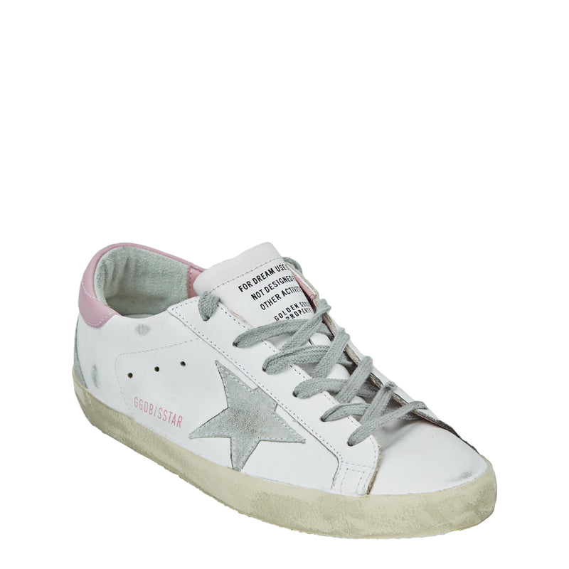 Women's Super Star Sneakers (White/Ice/Light Pink)