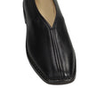 Women's Flat Piped Slippers (Black/Dark Chocolate)