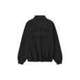Embroidered Classic Polo Sweatshirt (Vintage Black)