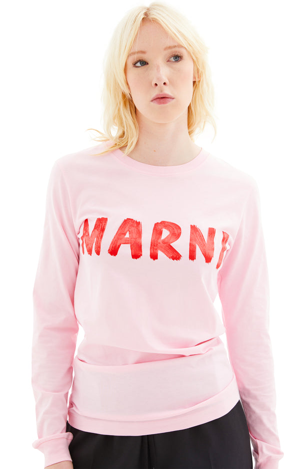 Marni Long Sleeve T-Shirt (Pink)
