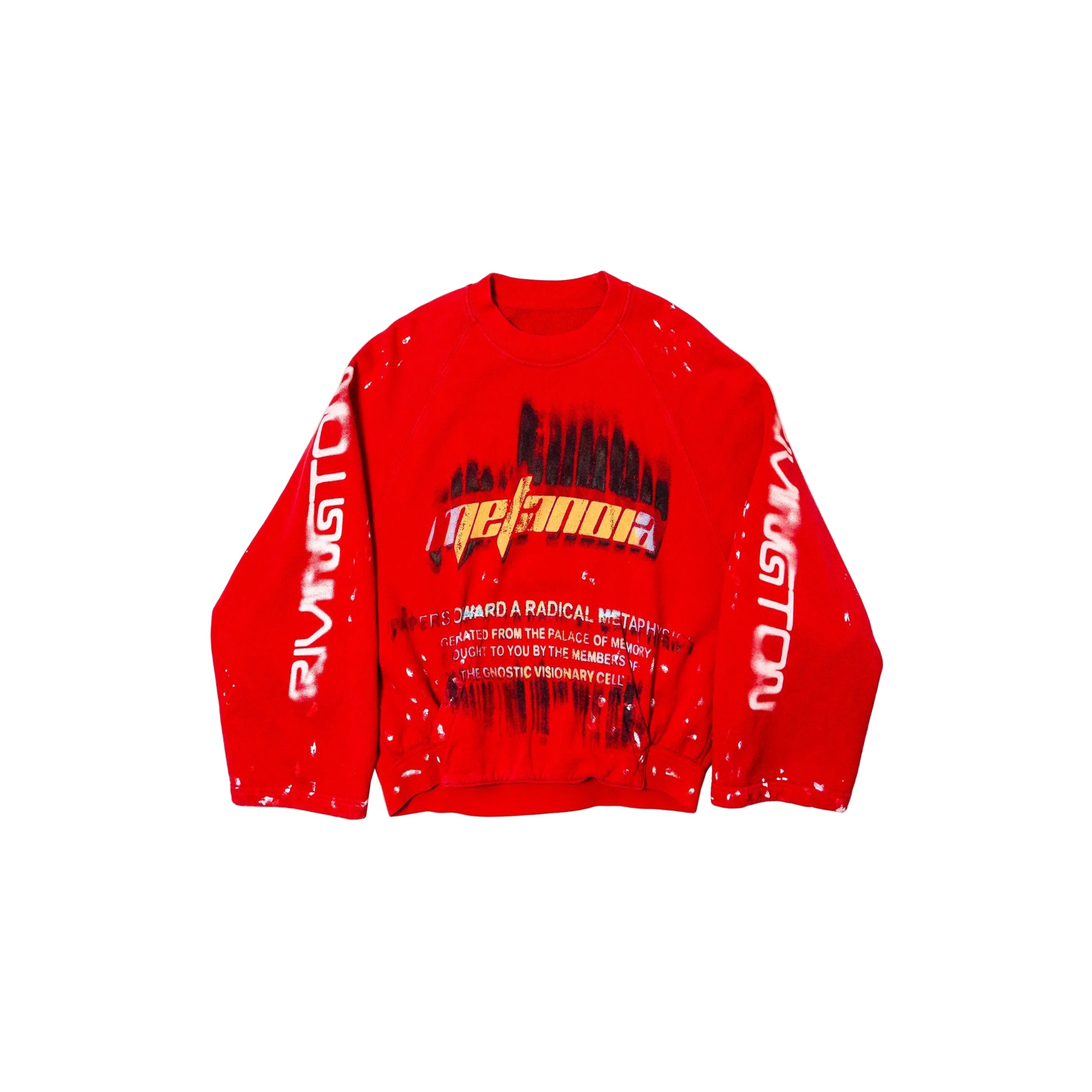 Radical Paper Rose Crewneck (Meta Red) – tons-shop