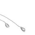 Drop-Pendant Necklace (Silver)