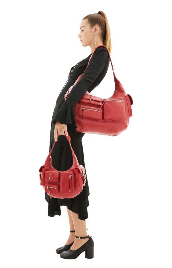 Small Pockets Bag (Red)