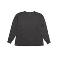 Classic Logo Distressed Thermal Long Sleeve (Charcoal)