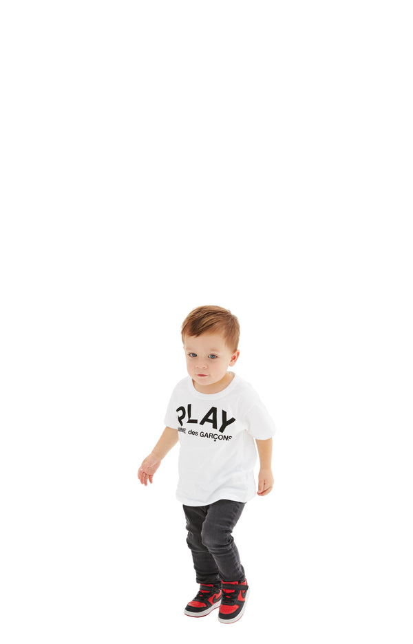Play Kids Logo T-Shirt (White)