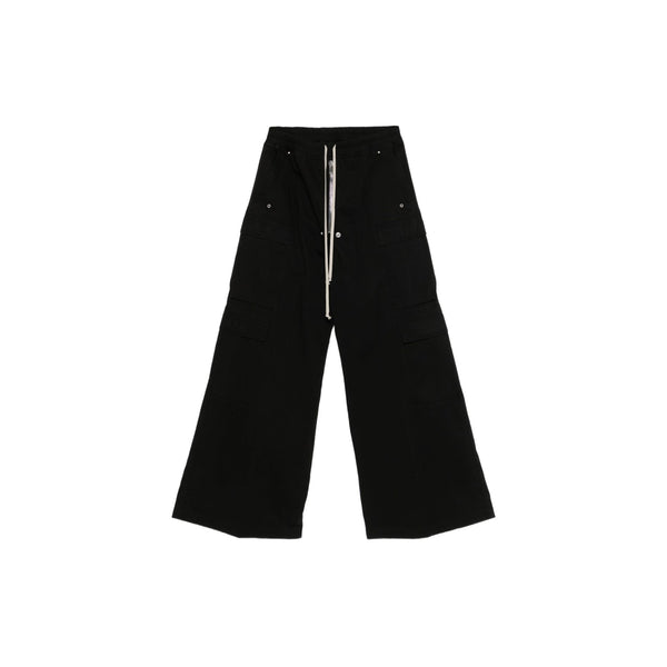 Double Cargo Jumbo Belas Pants (Black)