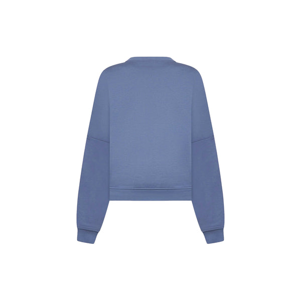 Organic Cotton Sweatshirt With Marni Print (Shadow)