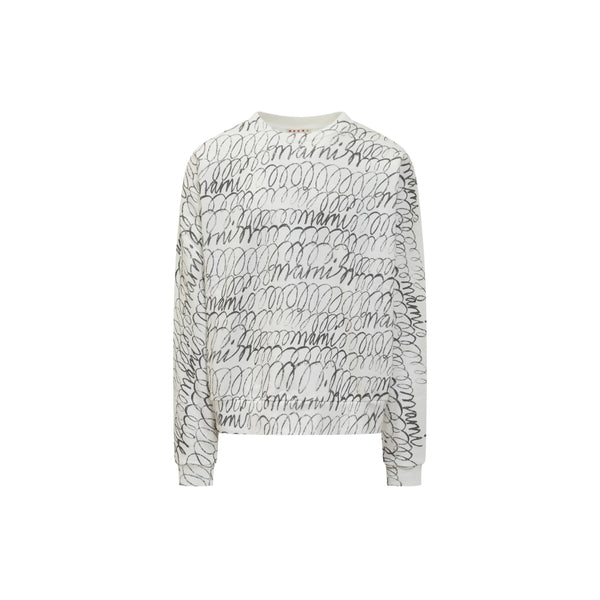 Printed Sweatshirt (Natural White)