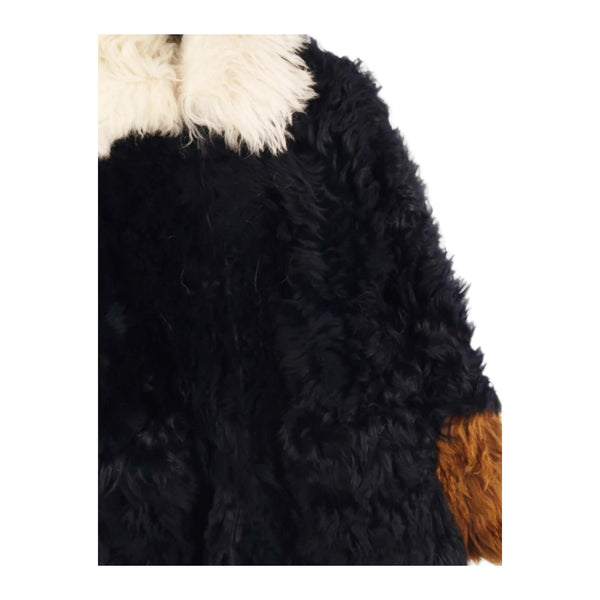 Long-hair Shearling Jacket (Lightnavy)