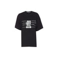 Short Sleeve Tee W/ Chain Graphic (Black)
