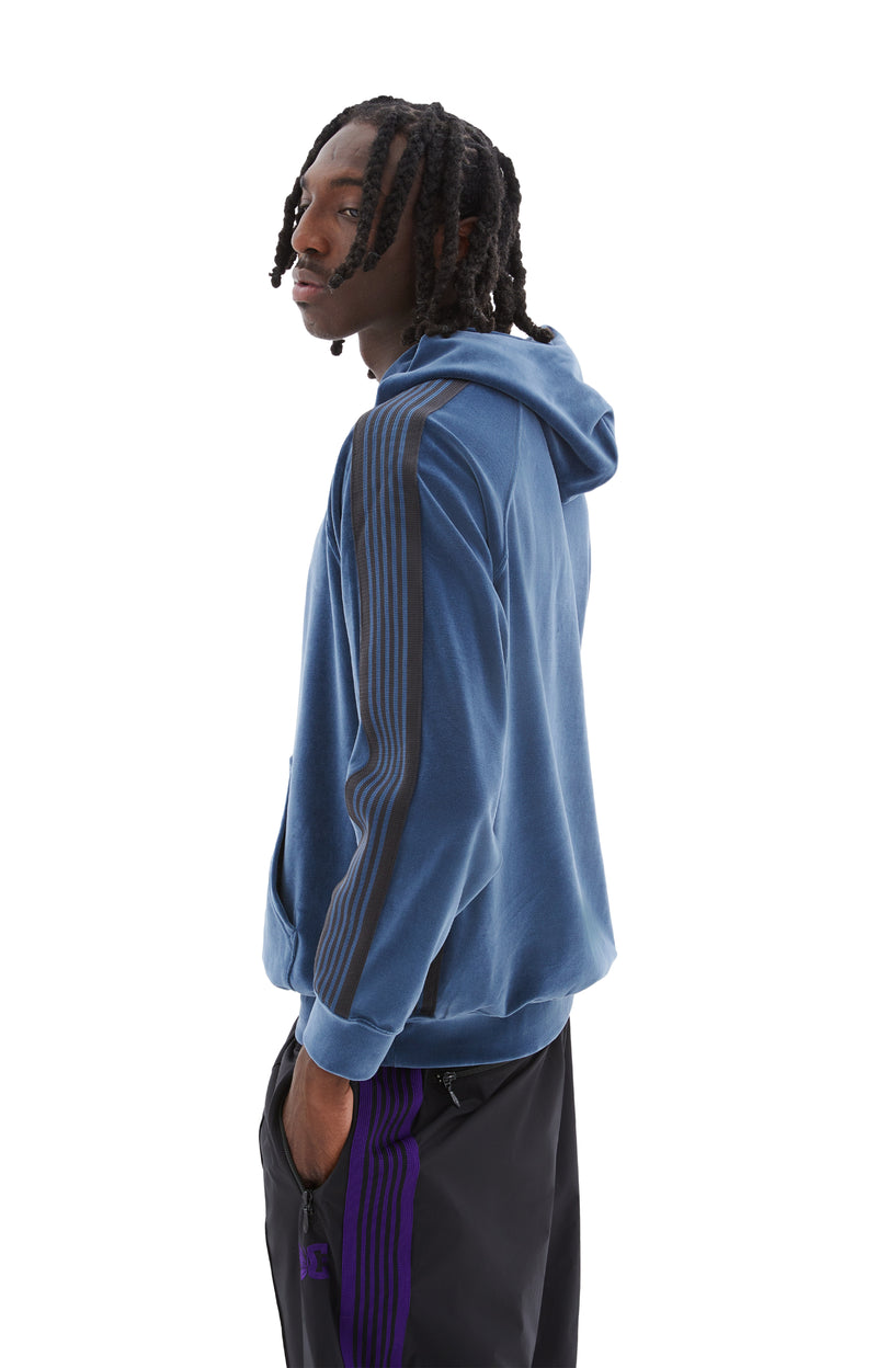 Track Hoodie (Smoke Blue)