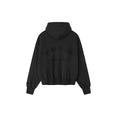 Embroidered Classic Full Zip Hoodie (Vintage Black)