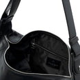 Smooth Leather Messenger Bag (Black)