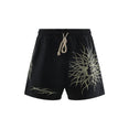 Flame Yang Shorts (Black)