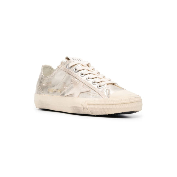 Women's V-Star 2 Laminated Upper Sneakers (Beige)