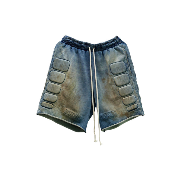Luke Moto Shorts (Dirty Blue)