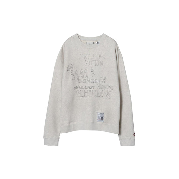 Distressed Pullover (White)