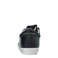 Super-Star Nappa Leather Sneakers w/Glitter Star (Black)