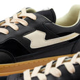 Pearl S-Strike Leather Mix Sneaker (Black/Gum)