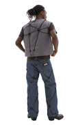 Vest w/Down Padding (Grey)