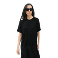 Panel Short Sleeve Dress (Black)