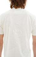 24/1 Jersey Artisanal Card T-Shirt (Gauze White)