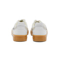 Pearl S-Strike Leather Mix Sneaker (White/Gum)