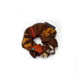 Upcycled Silk Scarves Scrunchie (Multicolor)