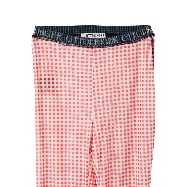 Mesh Pants (Gingham Print)