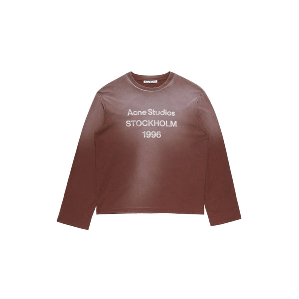 Logo 1996 Long Sleeve T-Shirt (Chocolate Brown)