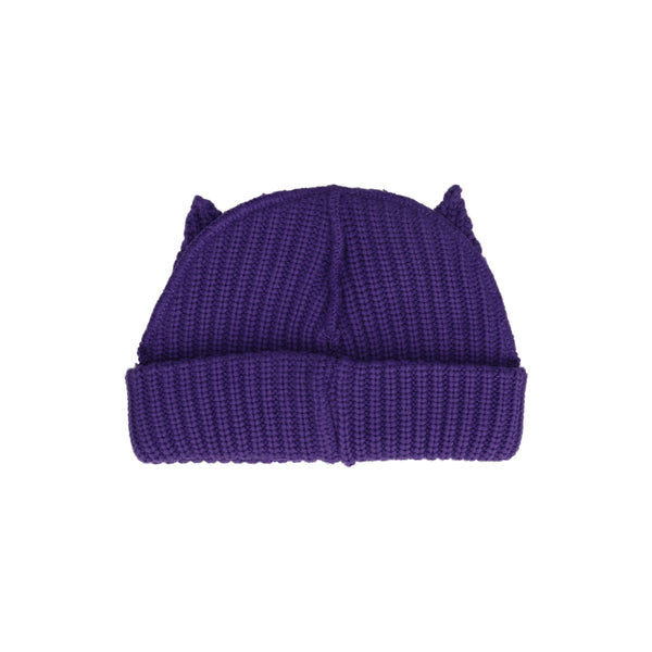 Chunky Ears Beanie (Purple)