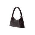 Belted Baguette Bag (Dark Chocolate)