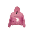 Rock/Paper/Scissors II Assemblage Zip Hoodie (Maroon)