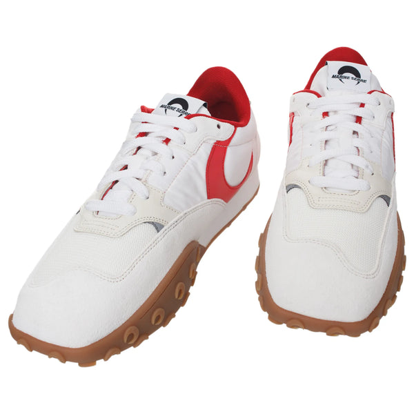 Recycled Nylon MS Rise Sneakers (White)