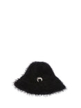 Wild Puffy Knit Bucket Hat (Black)