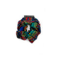 Upcycled Silk Scarves Scrunchie (Multicolor)