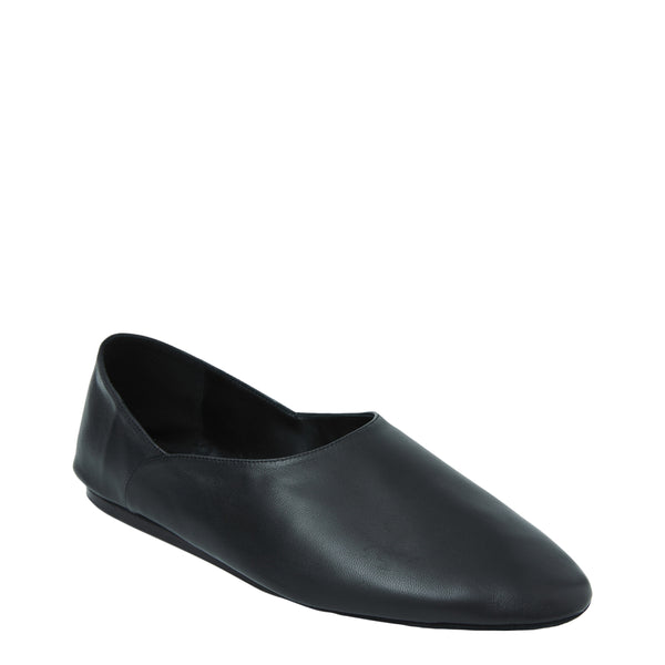 Leather Ballet Shoes (Black)