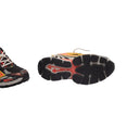 Men's Be Right Back Mesh Sneakers (Black/Coral Red)