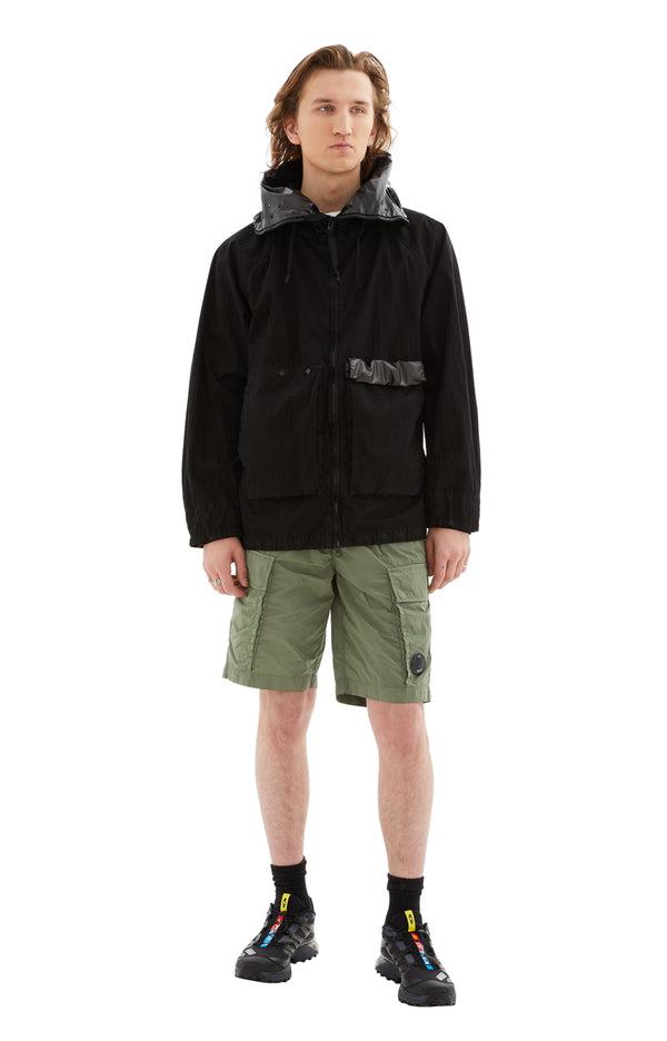 50 Fili Gum Mixed Outerwear-Medium Jacket (Black)