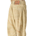 Faded Moon Denim Barrel Jeans (Dark Beige)