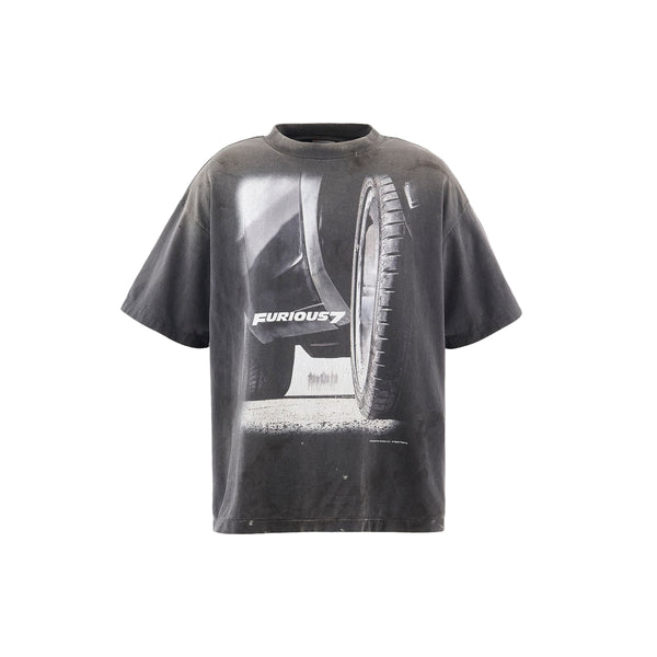 Furious 7 Short Sleeve Tee (Black)