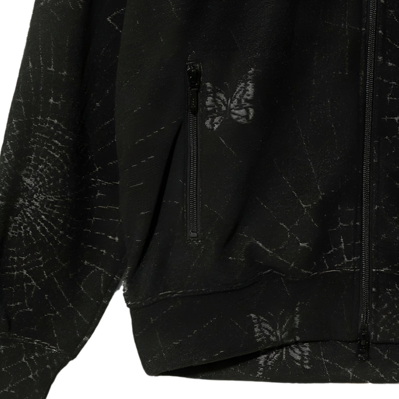 Rib Collar Track Jacket (Black)