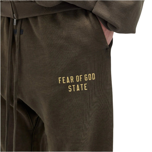 Heavy Fleece Essential Sweatpants (Brown)