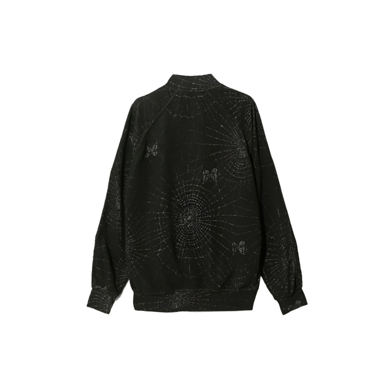 Rib Collar Track Jacket (Black)