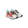 Men's Be Right Back Mesh Sneakers (Powder Blue/Coral Red)