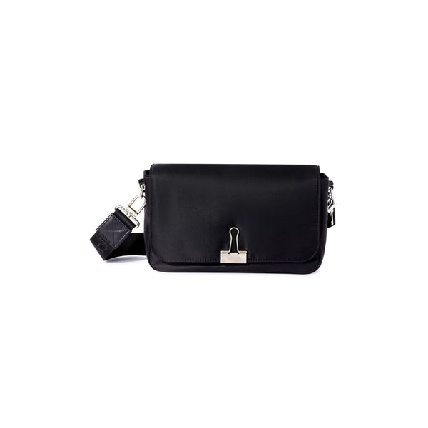 Soft Nylon Binder Bag (Black)