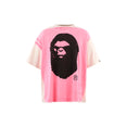 Handprint Bape Short Sleeve Tee (White/Pink)