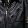 Fascio Combattimento Leather Jacket (Black)